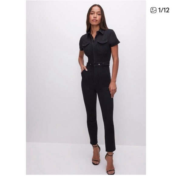 Good American Pants - NWT Good American Classic Black Jumpsuit